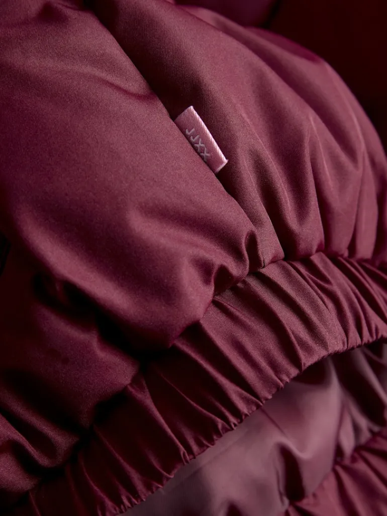 JXTRACY PUFFER JACKET OTW LN cabernet