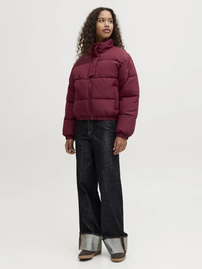 JXTRACY PUFFER JACKET OTW LN cabernet