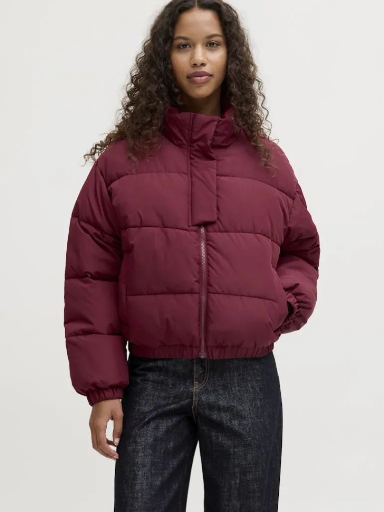 JXTRACY PUFFER JACKET OTW LN cabernet