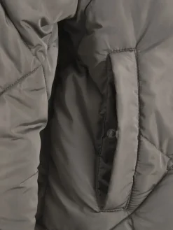 JXUNIT SHORT QUILTED JACKET OTW morel