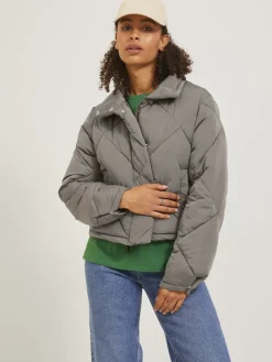JXUNIT SHORT QUILTED JACKET OTW morel
