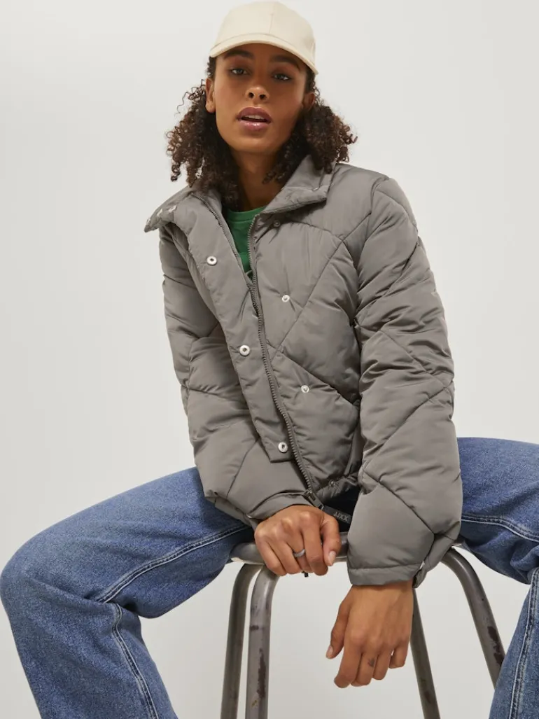 JXUNIT SHORT QUILTED JACKET OTW morel