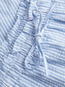 JXWINDY SEERSUCKER HW SHORTS WVN SN little boy blue