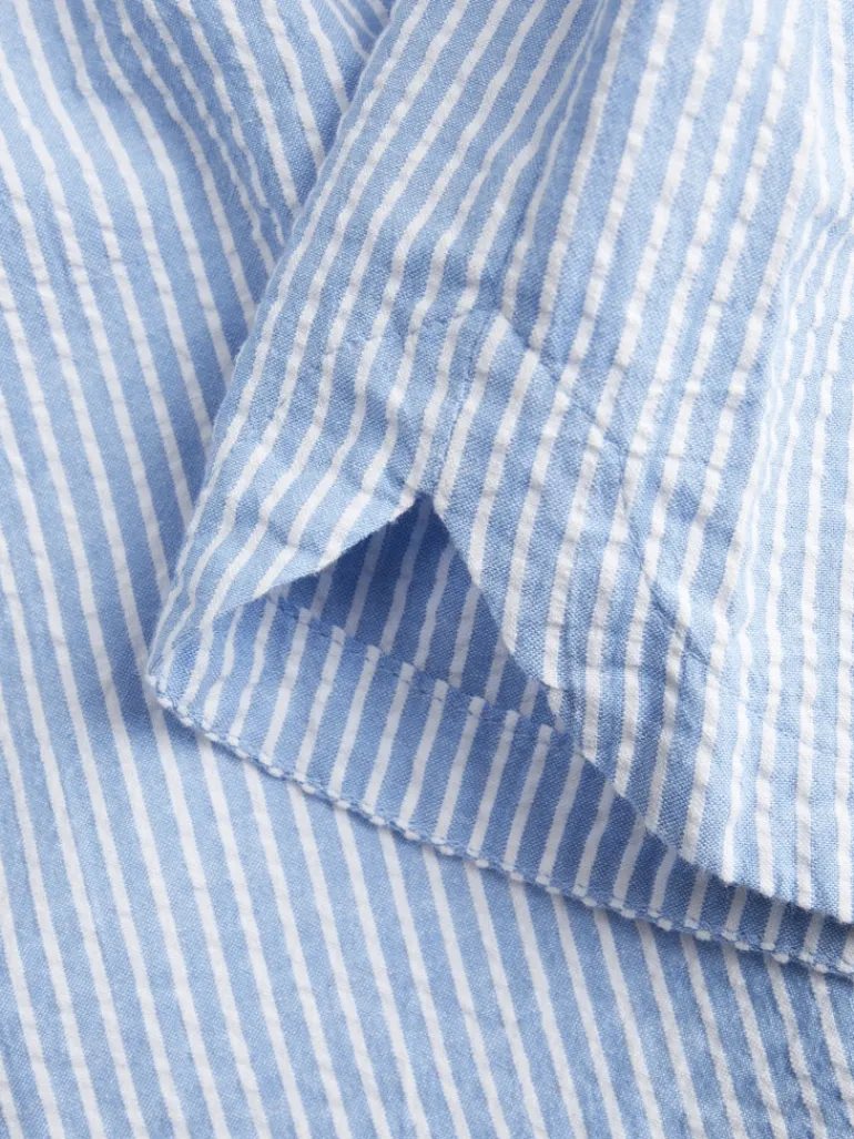 JXWINDY SEERSUCKER HW SHORTS WVN SN little boy blue