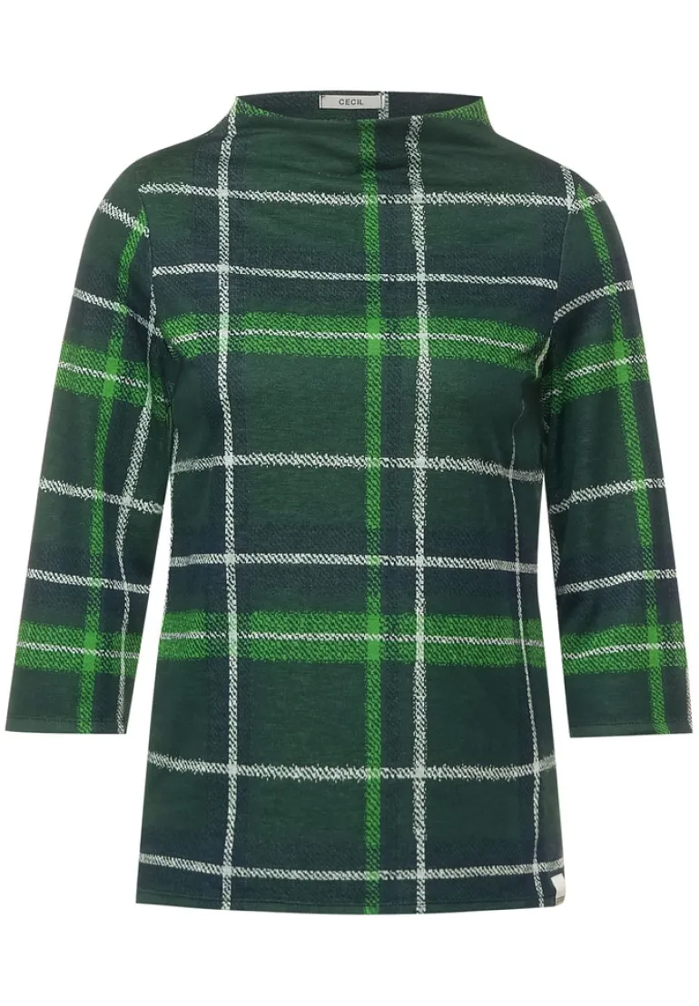 Kariertes Jacquardshirt ponderosa pine green