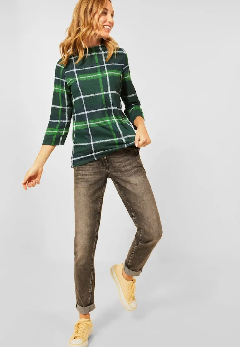 Kariertes Jacquardshirt ponderosa pine green