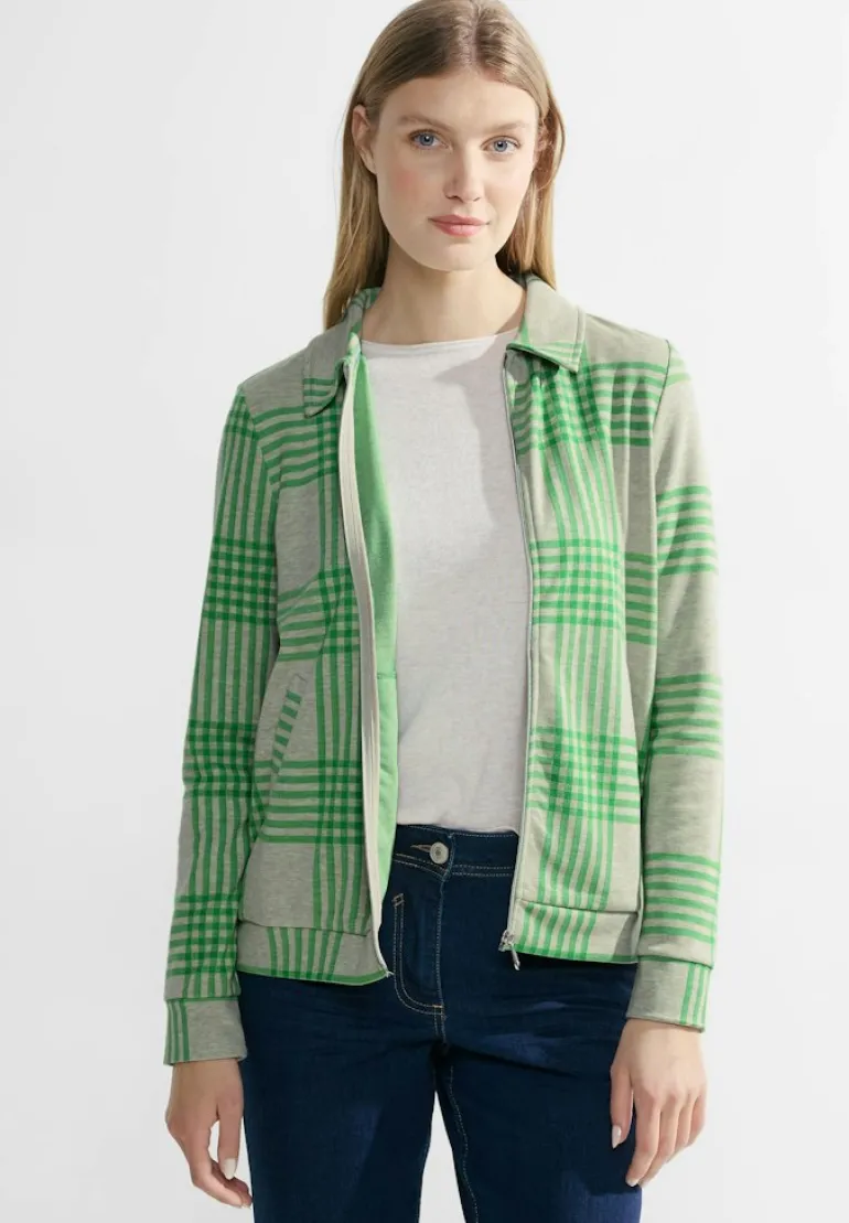 Karo Shirtjacke celery green