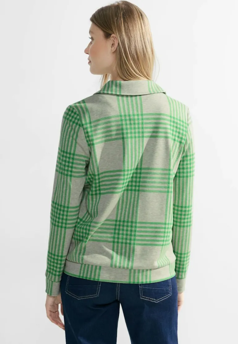 Karo Shirtjacke celery green
