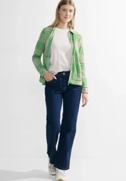 Karo Shirtjacke celery green