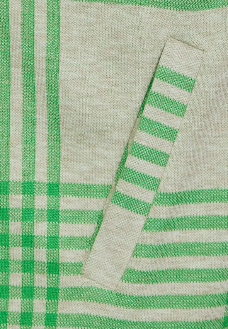 Karo Shirtjacke celery green