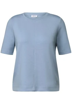 Kurzarmsweatshirt mountain blue