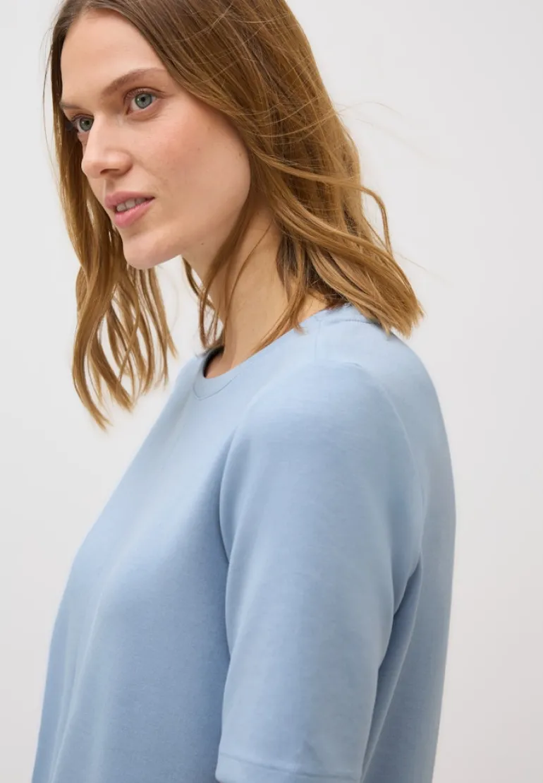 Kurzarmsweatshirt mountain blue