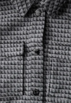 Kurze Jaquard Jacke black