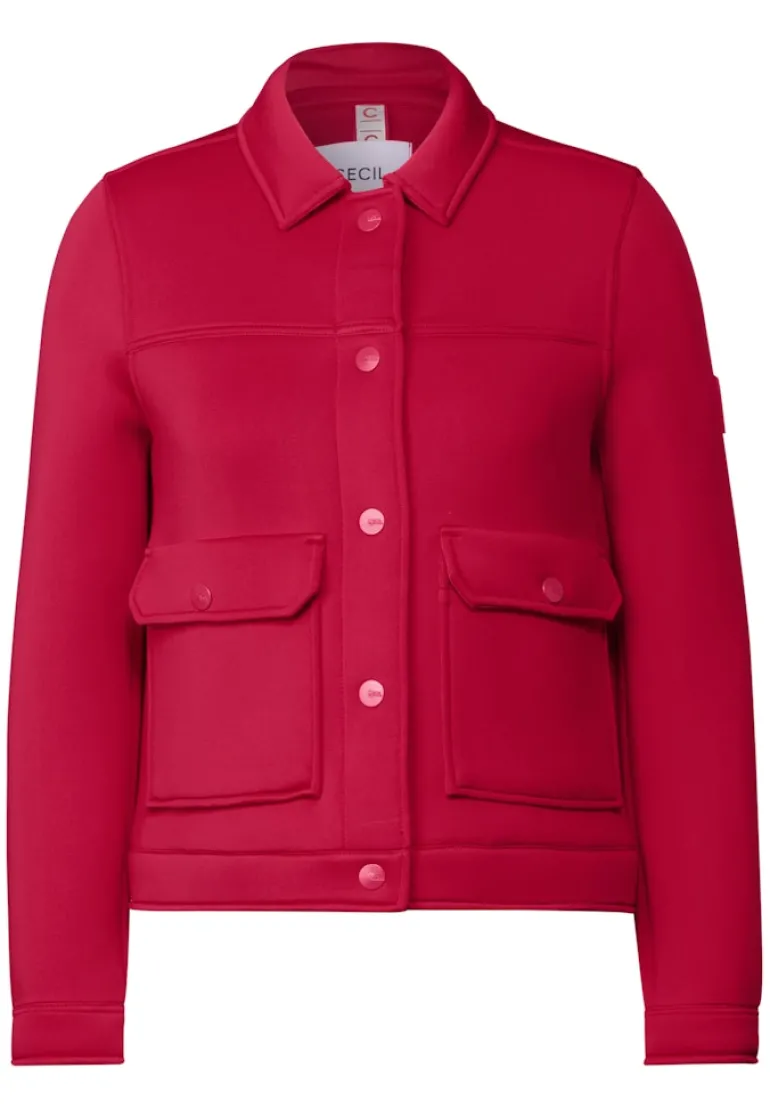 Kurze Scuba Jacke granita red