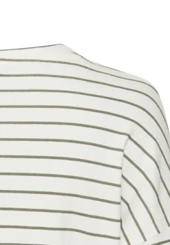 Langarmshirt aus reiner Baumwolle milk white- shadow k
