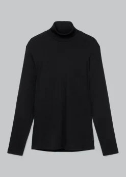 Langarm-Shirt black
