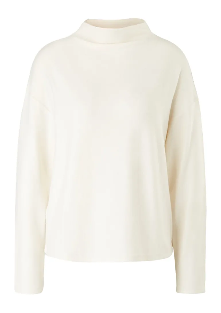 Langarmshirt creme