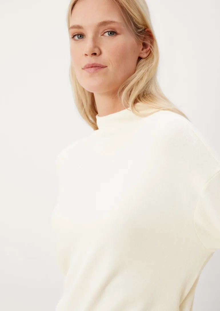 Langarmshirt creme