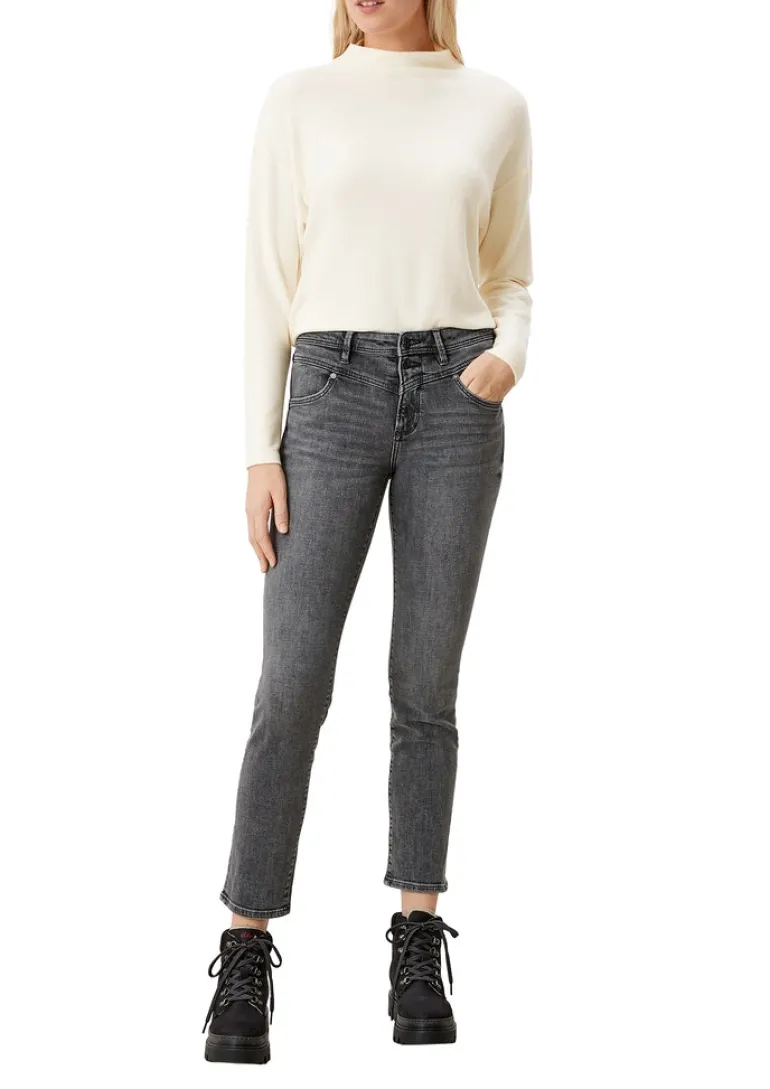 Langarmshirt creme