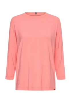 Langarmshirt mit Rundhalsausschnitt winter berry