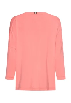 Langarmshirt mit Rundhalsausschnitt winter berry