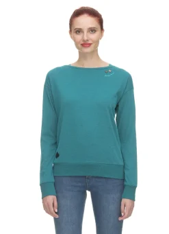 Langarmshirt Nerea petrol