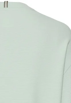 Langarm Sweatshirt aus reiner Baumwolle light peppermint