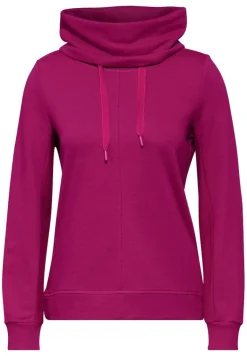 Langes Sweatshirt jewel pink