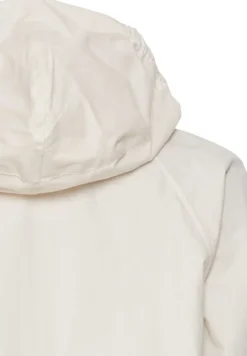 Leichte Jacke mit verstaubarer Kapuze pearl