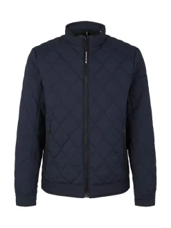Leichte Jacke mit Waffeloptik sky captain blue