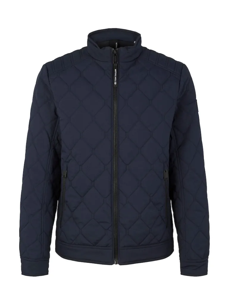 Leichte Jacke mit Waffeloptik sky captain blue