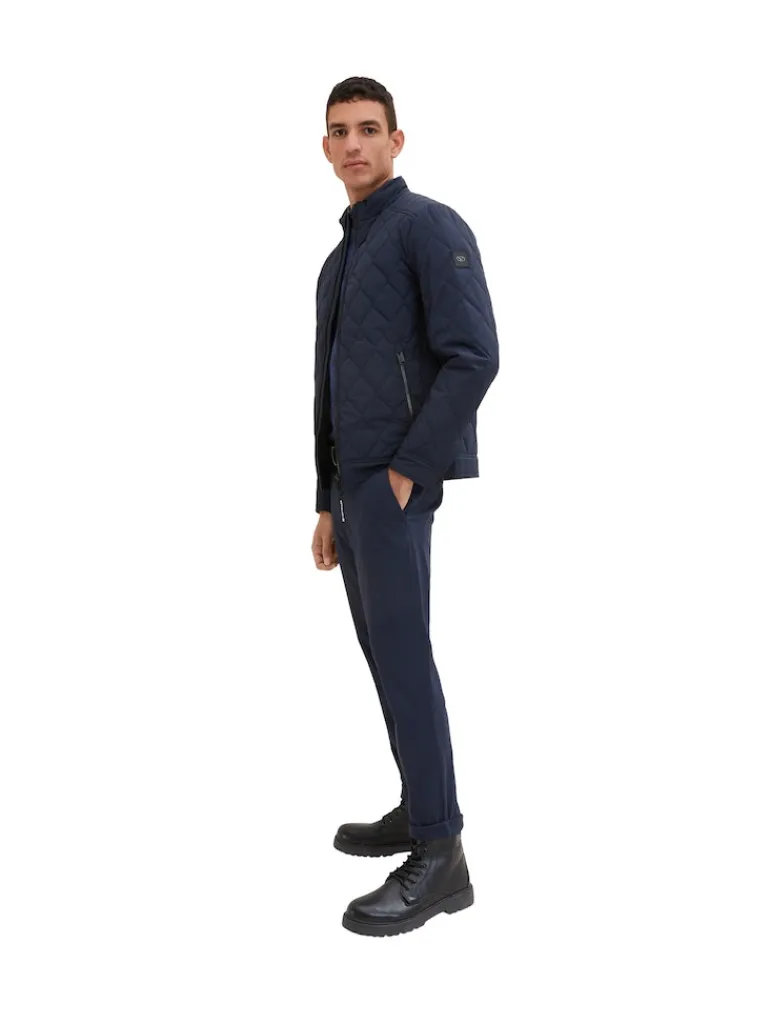 Leichte Jacke mit Waffeloptik sky captain blue