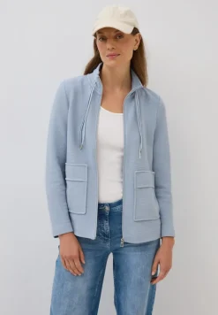Leichte Ottoman Jacke mountain blue