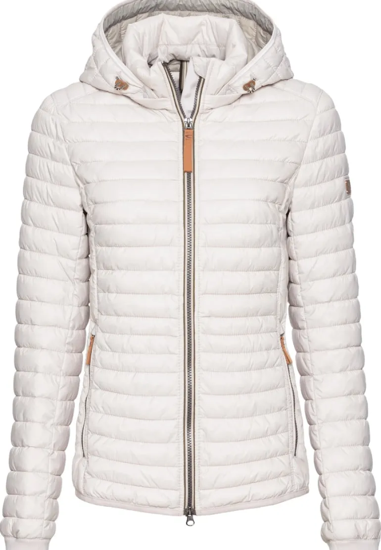 Leichte Steppjacke aus recyceltem Polyamid pearl