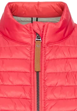 Leichte Steppjacke aus recyceltem Polyamid teaberry