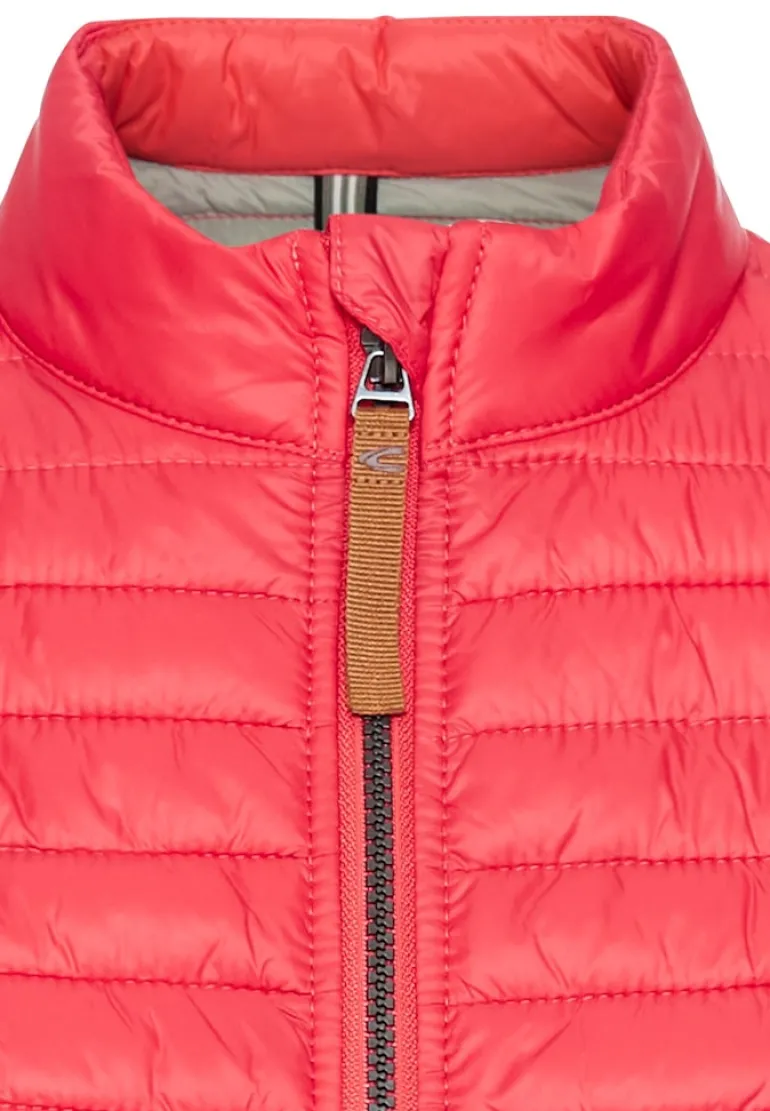 Leichte Steppjacke aus recyceltem Polyamid teaberry