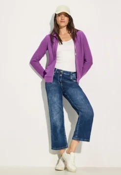 Leichte Sweatjacke iced violet
