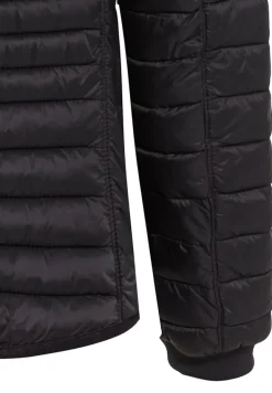 Leicht wattierte Steppjacke aus recyeltem Polyamid black