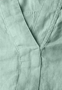 Leinenbluse ice sage green