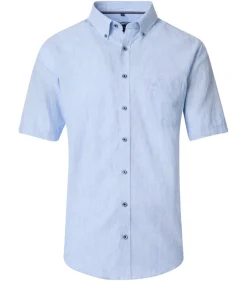 Leinenhemd blau