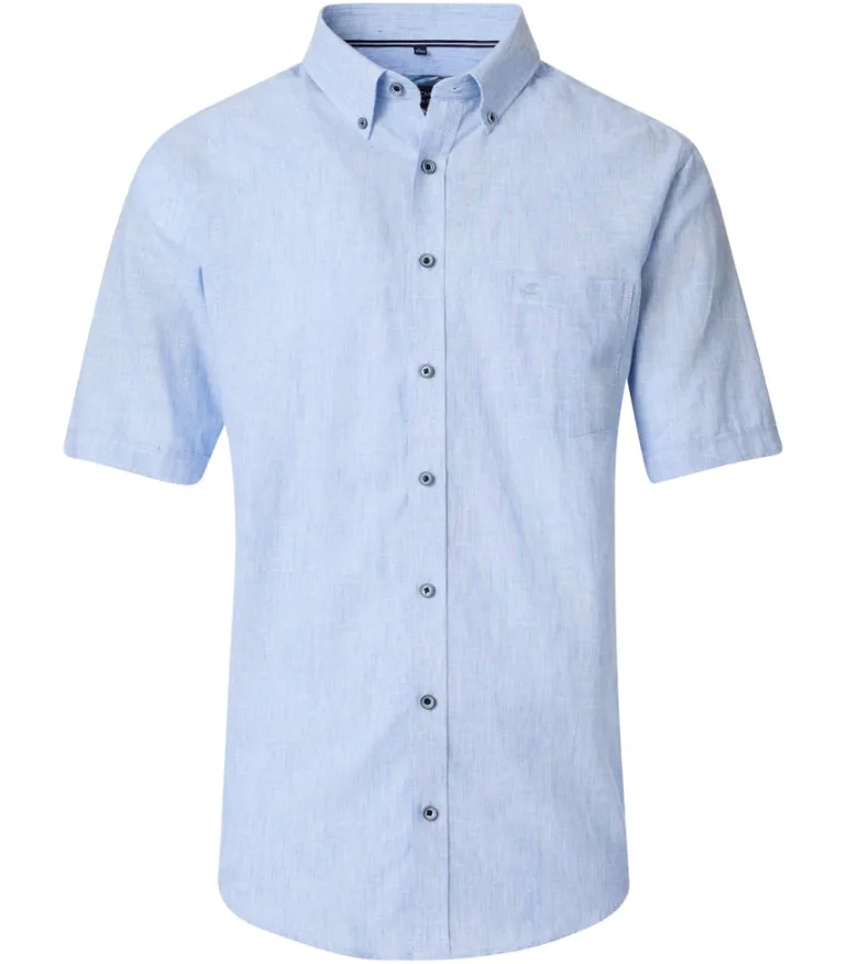 Leinenhemd blau
