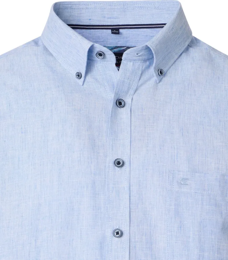 Leinenhemd blau