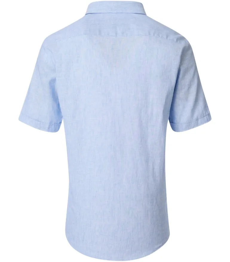 Leinenhemd blau