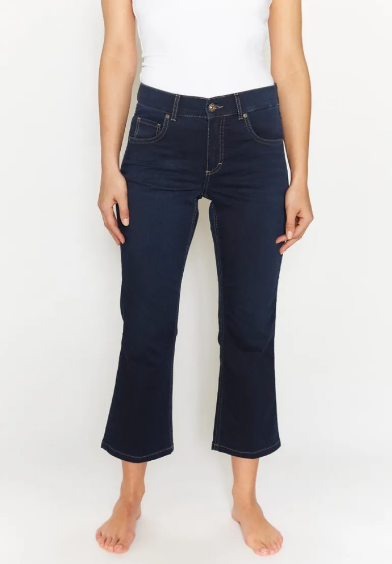 Leni Crop dark indigo used
