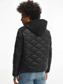 LIGHTWEIGHT ONION QUILT JACKET ck black