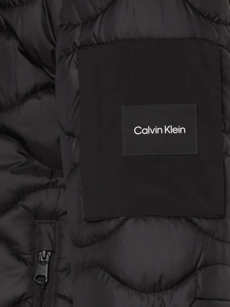 LIGHTWEIGHT ONION QUILT JACKET ck black