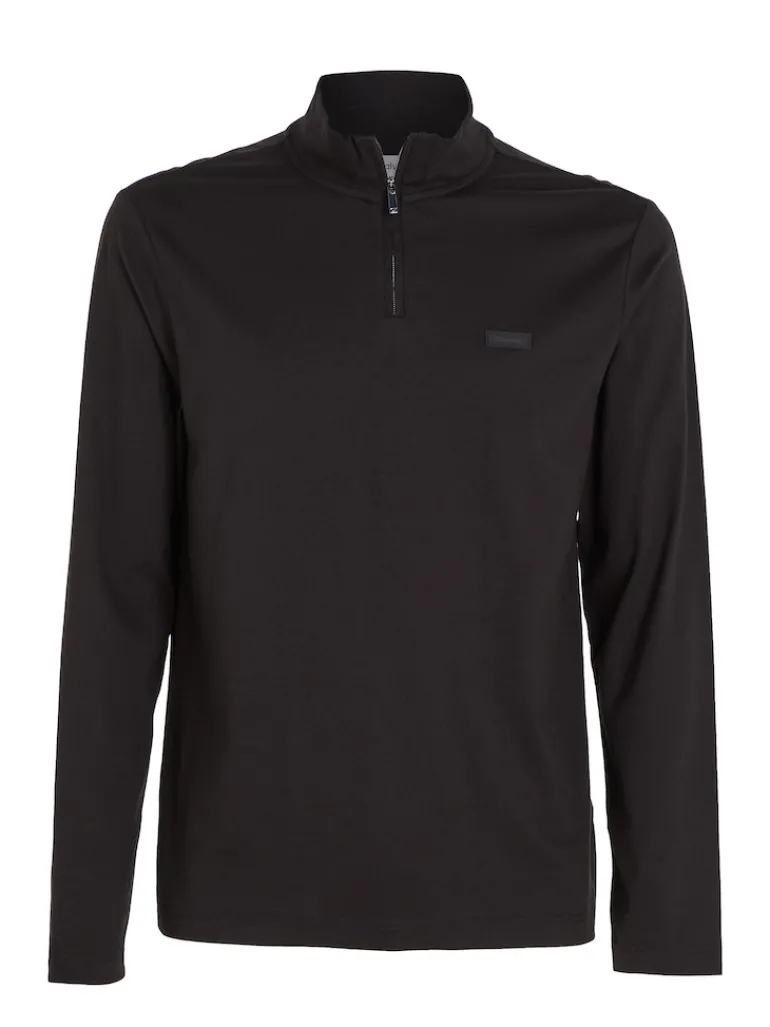 LIQUID TOUCH LS ZIP UP ck black