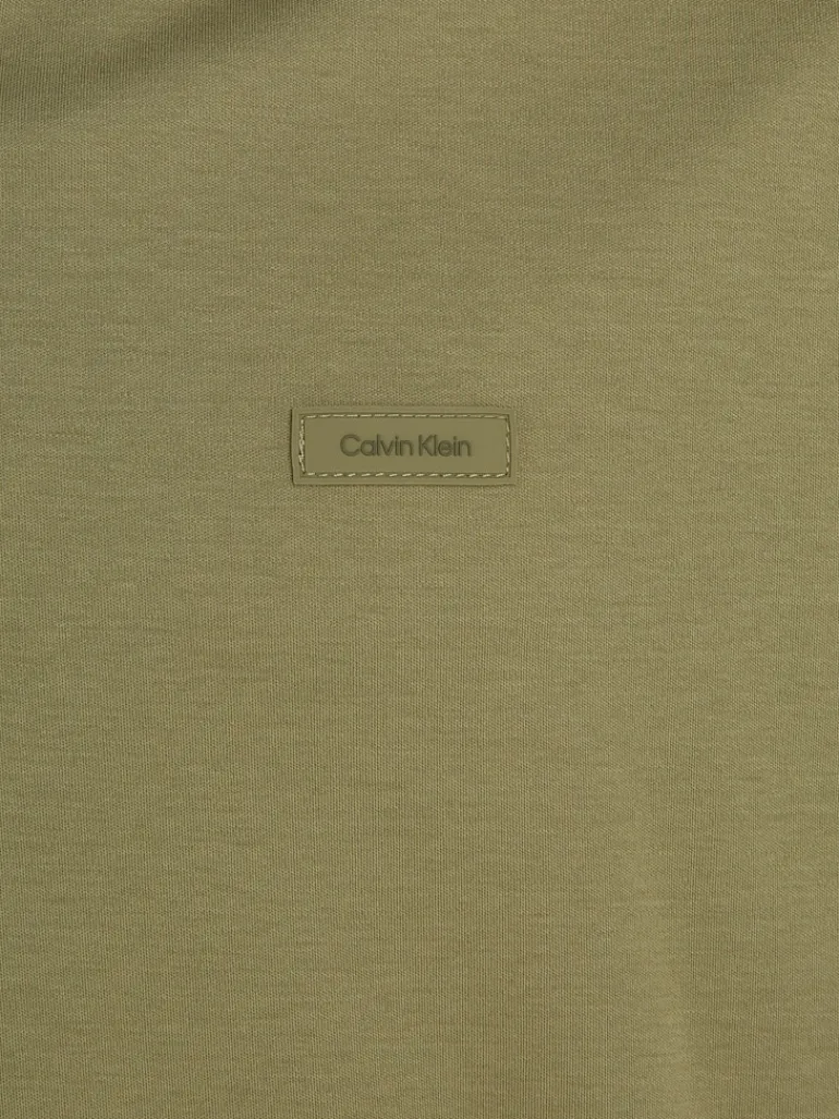 LIQUID TOUCH WELT ZIP POLO delta green