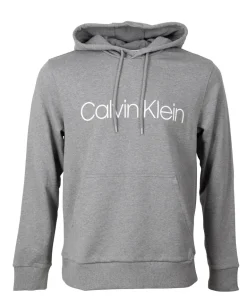 LOGO HOODIE AUS BIO-BAUMWOLLE grau
