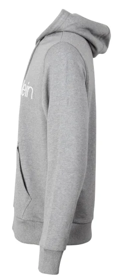 LOGO HOODIE AUS BIO-BAUMWOLLE grau